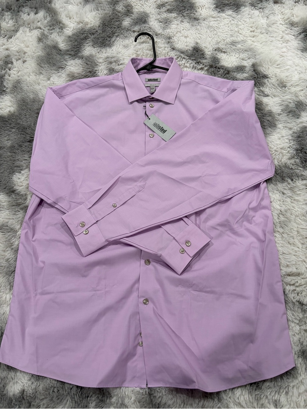Unlisted Light Lavender Men's Dress Shirt